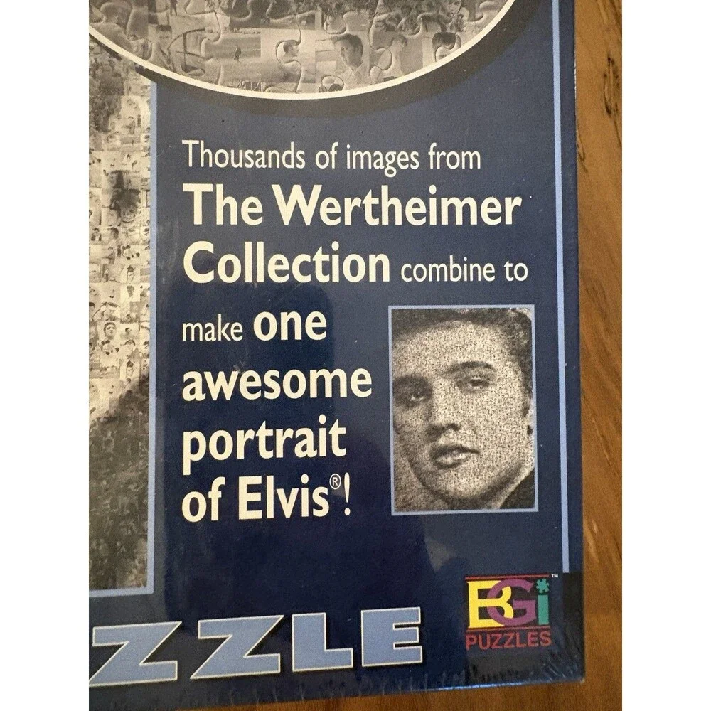 Elvis Jig Saw Puzzle 1000+ Piece Photomosaics By Robert Silvers 27